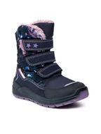 Buty dla dziewczynek - Ricosta Śniegowce Gitti 74 9021000/174 M Granatowy - miniaturka - grafika 1