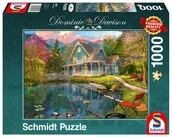 Puzzle - Schmidt Spiele 59619 Dominic Davison puzzle z miejscem do odpoczynku nad jeziorem, 1000 elementów, kolorowe - miniaturka - grafika 1