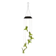 Lampy ogrodowe - Dekoracja solarna ogrodowa LED wisząca KOLIBRI - miniaturka - grafika 1