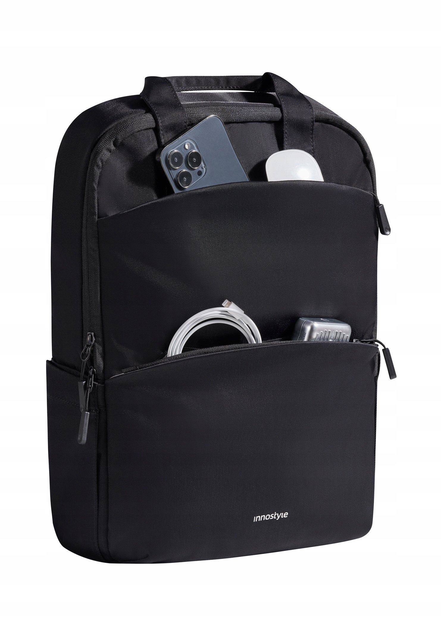 Innostyle Plecak Na Laptopa 15,6 Do Samolotu Wodoodporny Colorlite 14L Czarny