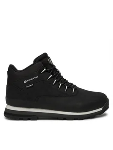 ALPINE PRO Trekkingi Poteg MBTD455 Czarny - Buty trekkingowe męskie - miniaturka - grafika 1