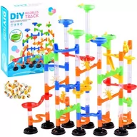 Place zabaw - Marble kolorowy Tor dla kulek zjeżdżalnia ZA3902 - miniaturka - grafika 1