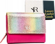 Portfele - Rovicky Skórzana damska portmonetka elegancka od Rovicky NoSize - miniaturka - grafika 1