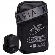 Nerki - Nike Czarna Nerka Saszetka Na Ramię Air Max Nsw Crossbody Fq0232 010 - miniaturka - grafika 1
