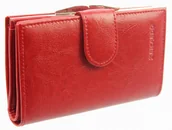 Portfele - Portfel Damski Z.RICARDO Skóra Naturalna Licowa Uniwersalny Na Zapinkę Klamra na Zewnątrz 15 cm ZR093 - miniaturka - grafika 1