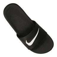 Klapki i japonki damskie - Klapki Nike Kawa Slide Jr 819352-001 czarne - miniaturka - grafika 1