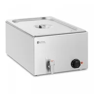 Inne urządzenia gastronomiczne - Bemar - 640 W - perforowany GN 1/1 - kranik ROYAL CATERING 10012828 RCBM_GN1/1_3 - miniaturka - grafika 1