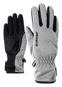 Rękawiczki - Ziener Dziecięce rękawiczki LIMPORT JUNIOR Glove multisport funkcyjne/outdoorowe | wiatroszczelne, oddychające, szare (Grey Melange), 6,5 - miniaturka - grafika 1