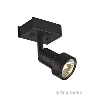 Spotline Puri 1 Czarny (147360) - - Lampy ścienne - miniaturka - grafika 2