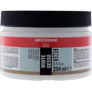 Talens Amsterdam Gesso grunt akryl 250ml white 24173001 - Pozostałe akcesoria dla plastyków - miniaturka - grafika 1