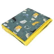 Koce i narzuty dla dzieci - KOCYK PRZEDSZKOLAKA DO PRZEDSZKOLA MINKY 100x135 Kerstin - miniaturka - grafika 1