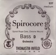 Akcesoria do instrumentów smyczkowych - Thomastik Struny do podwójnego basu Spirocore spiralny rdzeń orkiestra zestaw tuningowy 4/4 średni do skali do 1100 mm / 43,3 cala S42 - miniaturka - grafika 1