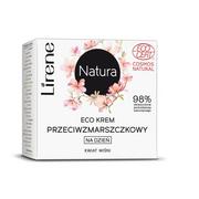 Kremy do twarzy - Lirene Lirene Natura Eco krem przeciwzmarszczkowy na dzień Kwiat Wiśni Francuskiej 50ml LIR NAT-015 - miniaturka - grafika 1