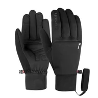 Rękawice narciarskie - Reusch Rękawice skiturowe Backcountry Touch Tec czarne 9,5 - miniaturka - grafika 1