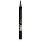 Eyelinery - Maybelline Tattoo Liner Ink Pen Eyeliner w pisaku Black 1ml - miniaturka - grafika 1