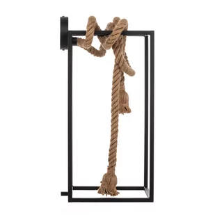 Designerski kinkiet Lucande Vlados, klatka, 54 cm - Lampy ścienne - miniaturka - grafika 4