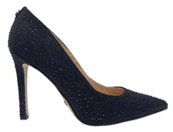 Czółenka - Buty damskie szpilki czółenka wieczorowe z cyrkoniami GUESS Silks r. 35 - miniaturka - grafika 1