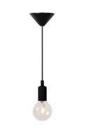 Lampy sufitowe - Lucide lucide Fix  lampa wisząca   10 cm  czarna 08408/01/30 - miniaturka - grafika 1