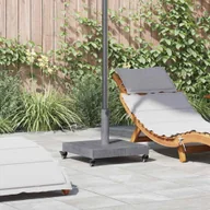 Parasole ogrodowe - vidaXL Podstawy parasoli ogrodowych Ciemne drewno 45 x 45 x 32 cm - miniaturka - grafika 1