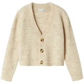 Dresy i komplety dla chłopców - Name It - Cardigan Beige 13237218 - name it - miniaturka - grafika 1