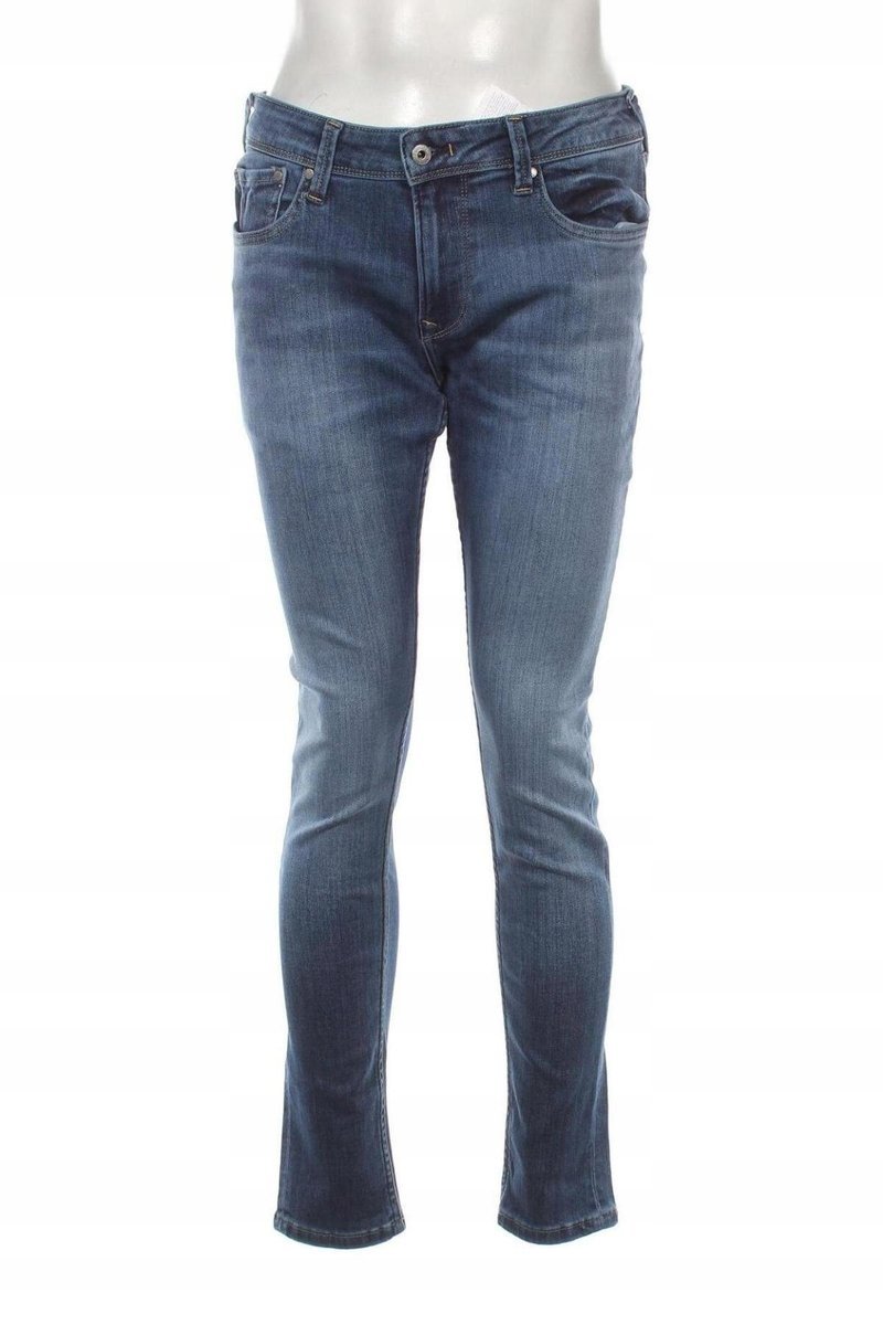 Pepe Jeans Spodnie Jeansowe Niebieskie Proste Męskie 29/32 1z7f5_d* T4a