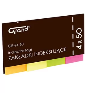 Grand Zakładki indeksujące - Artykuły biurowe - miniaturka - grafika 1
