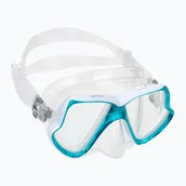 Maski do nurkowania - Maska do snorkelingu Mares Wahoo aqua/clear - miniaturka - grafika 1