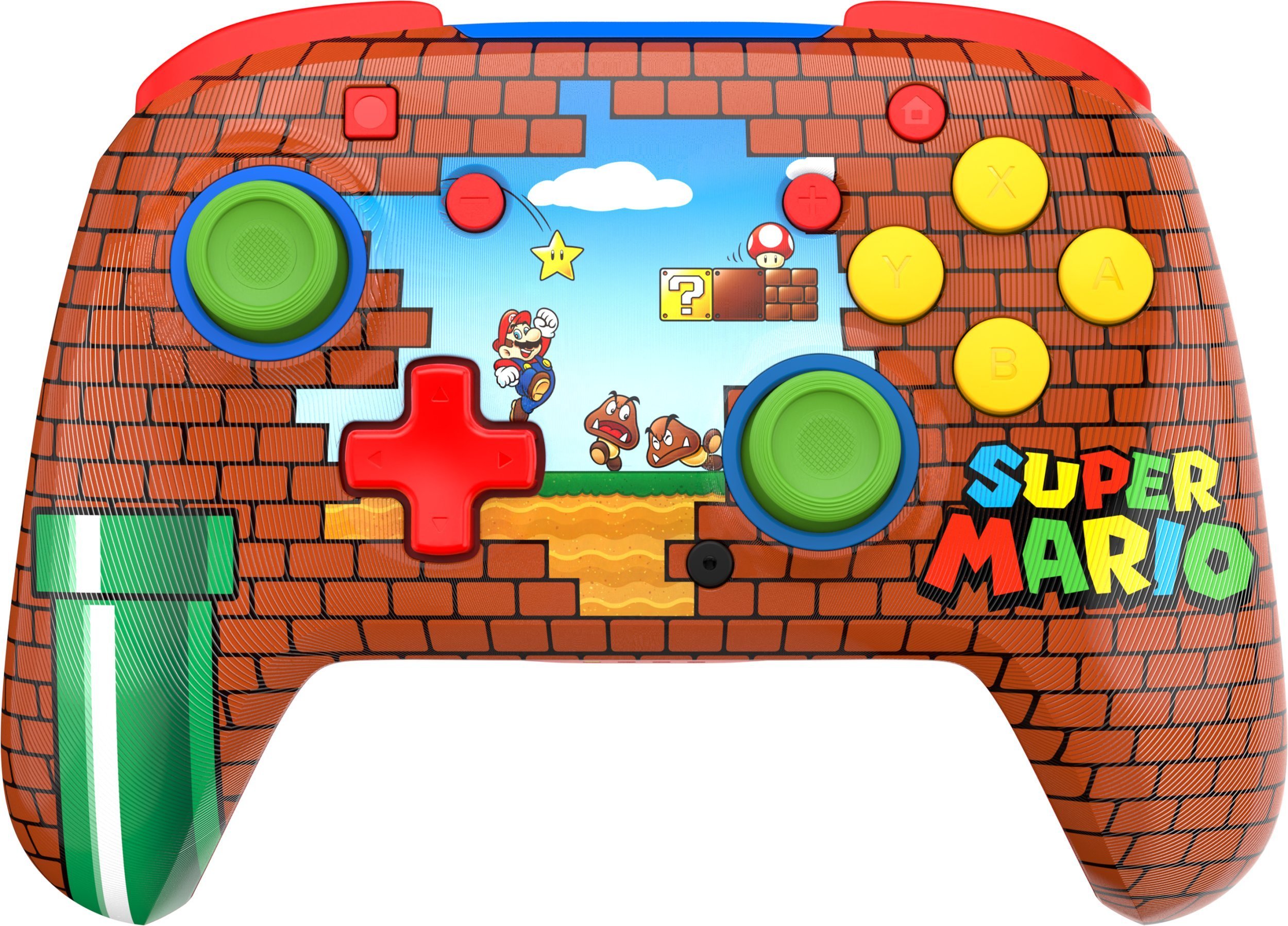 Turtle Beach wireless controller Rematch Nintendo, Mario Bricks