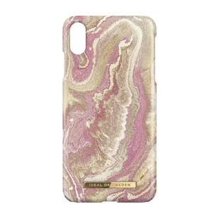 Etui na iPhone XS Max Golden Blush Marble Resistant Ideal of Sweden - Etui i futerały do telefonów - miniaturka - grafika 1