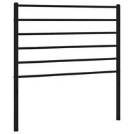 Inne meble do sypialni - Metalowe wezgłowie, czarne, 75 cm - miniaturka - grafika 1