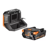 Ładowarki do elektronarzędzi - Zestaw zasilający AEG SETL1820S - miniaturka - grafika 1