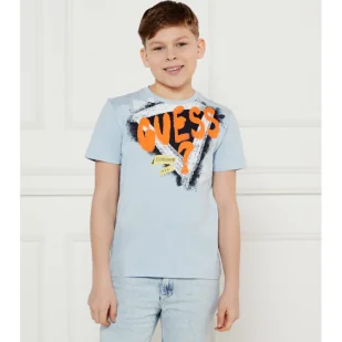 Guess T-shirt Regular Fit - Koszulki dla chłopców - miniaturka - grafika 1
