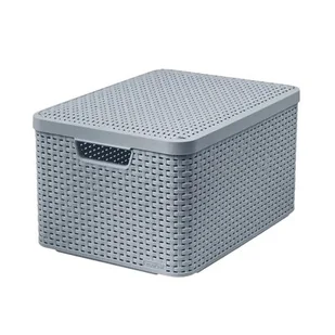 Szary koszyk Curver Style, 30 l - Pudła i pojemniki do przechowywania - miniaturka - grafika 1