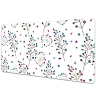 Podkładki na biurko - Podkładka na całe biurko Kolorowe kwiaty 90x45 cm - miniaturka - grafika 1