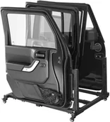 Akcesoria motoryzacyjne - vidaXL Wózek na drzwi Jeep Wrangler JK JL 4 drzwi stojak garażowy - miniaturka - grafika 1