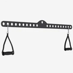 100cm regulowany uchwyt prosty do wyciągu górnego Gorilla Sports - Sport OUTLET - miniaturka - grafika 1