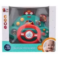 Zabawki interaktywne dla dzieci - Muzyczna kierownica BAM BAM 541576 - miniaturka - grafika 1