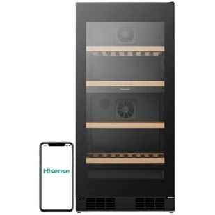 Chłodziarka do wina HISENSE RW3N230GELF - Chłodziarki do wina - miniaturka - grafika 1