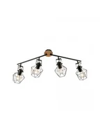 Lampy sufitowe - Leuchten Direkt 15674-78 - Oświetlenie punktowe JARO 4xE27/60W/230V - miniaturka - grafika 1