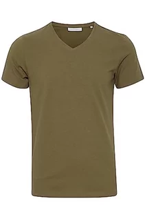 Koszulki męskie - CASUAL FRIDAY CFLincoln t-shirt męski z dekoltem w kształcie litery V, krótki rękaw, z dekoltem w serek, slim fit, 180521_burnt Olive, 3XL - grafika 1