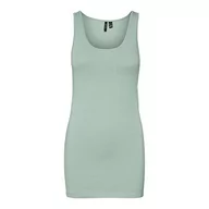 Koszulki męskie - VERO MODA Vmmaxi My Soft Long Tank Top Noos Top męski Kobiety, Silt Green, S - miniaturka - grafika 1