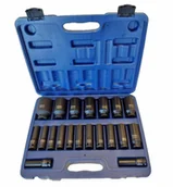 Klucze i nasadki - Silver 11661 zestaw nasadek udarowych 1/2" 10-38 mm 20 elementów w walizce - miniaturka - grafika 1