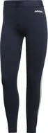 Legginsy - Adidas Legginsy damskie Essentials Linear Tight granatowe r. XS DU0681 - miniaturka - grafika 1