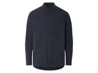Koszule męskie - esmara Men Koszula męska z bawełny (Granatowy, M (39/40)) - miniaturka - grafika 1