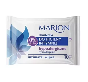 Marion Chusteczki do higieny intymnej Hypoalergiczne 1op-10szt - Chusteczki do higieny intymnej - miniaturka - grafika 1