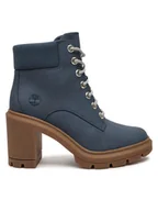 Botki damskie - Timberland Botki TB0A2CKCEP21 Granatowy - miniaturka - grafika 1