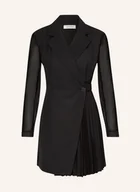 Sukienki - Sandro Sukienka Kopertowa schwarz - miniaturka - grafika 1