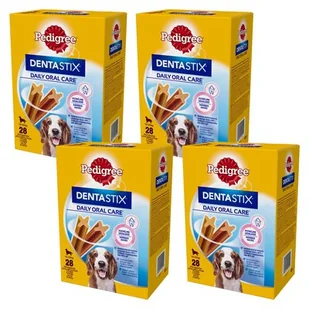 Przysmak dla psa PEDIGREE Dentastix Medium (16 x 180 g) - Przysmaki dla psów Przysmak dla psa PEDIGREE Dentastix Medium (16 x 180 g) - Przysmaki dla psów - miniaturka - grafika 1