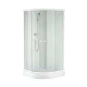 Kabiny prysznicowe - Kabina prysznicowa 80 x 80 cm Smart White Ckr 5905481580117 - miniaturka - grafika 1