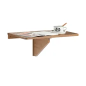 Ławy i stoliki kawowe - Składany stolik na ścianę Stół rozkładany FWT03-PF - miniaturka - grafika 1